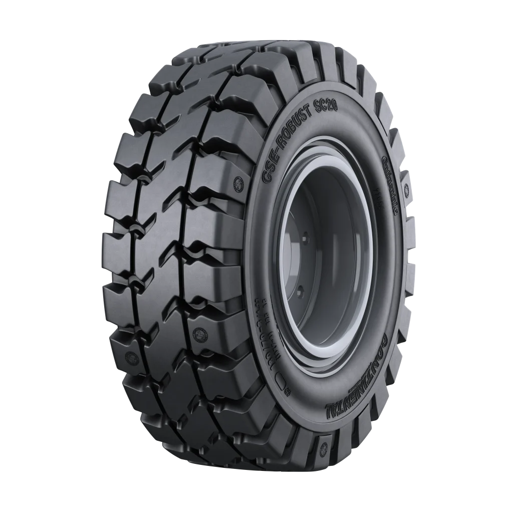 Continental heftruck band zwart rubber