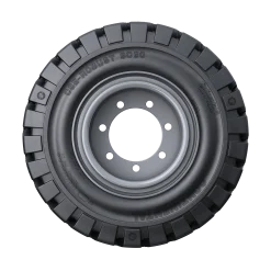 Continental heftruck band zwart rubber, zijkatn foto
